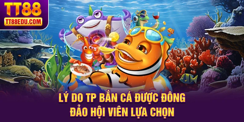 L&yacute; do TP bắn c&aacute; được đ&ocirc;ng đảo hội vi&ecirc;n lựa chọn