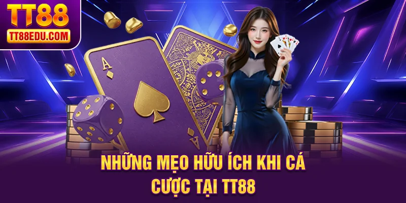 Những mẹo hữu &iacute;ch khi c&aacute; cược tại TT88
