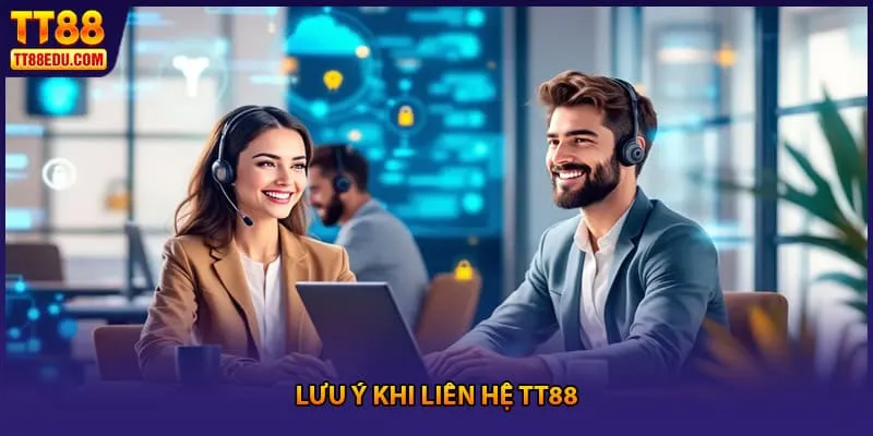 Lưu ý khi liên hệ TT88